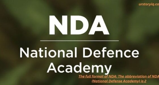 The NDA Full Form : The abbreviation of NDA (National Defense Academy) is 2
