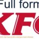 KFC Full Form || KFC: Kitchen Fresh Chicken