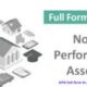 NPA full form in banking - NPA Full Form