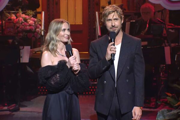 Taylor Swift Joins Ryan Gosling and Emily Blunt in SNL Monologue